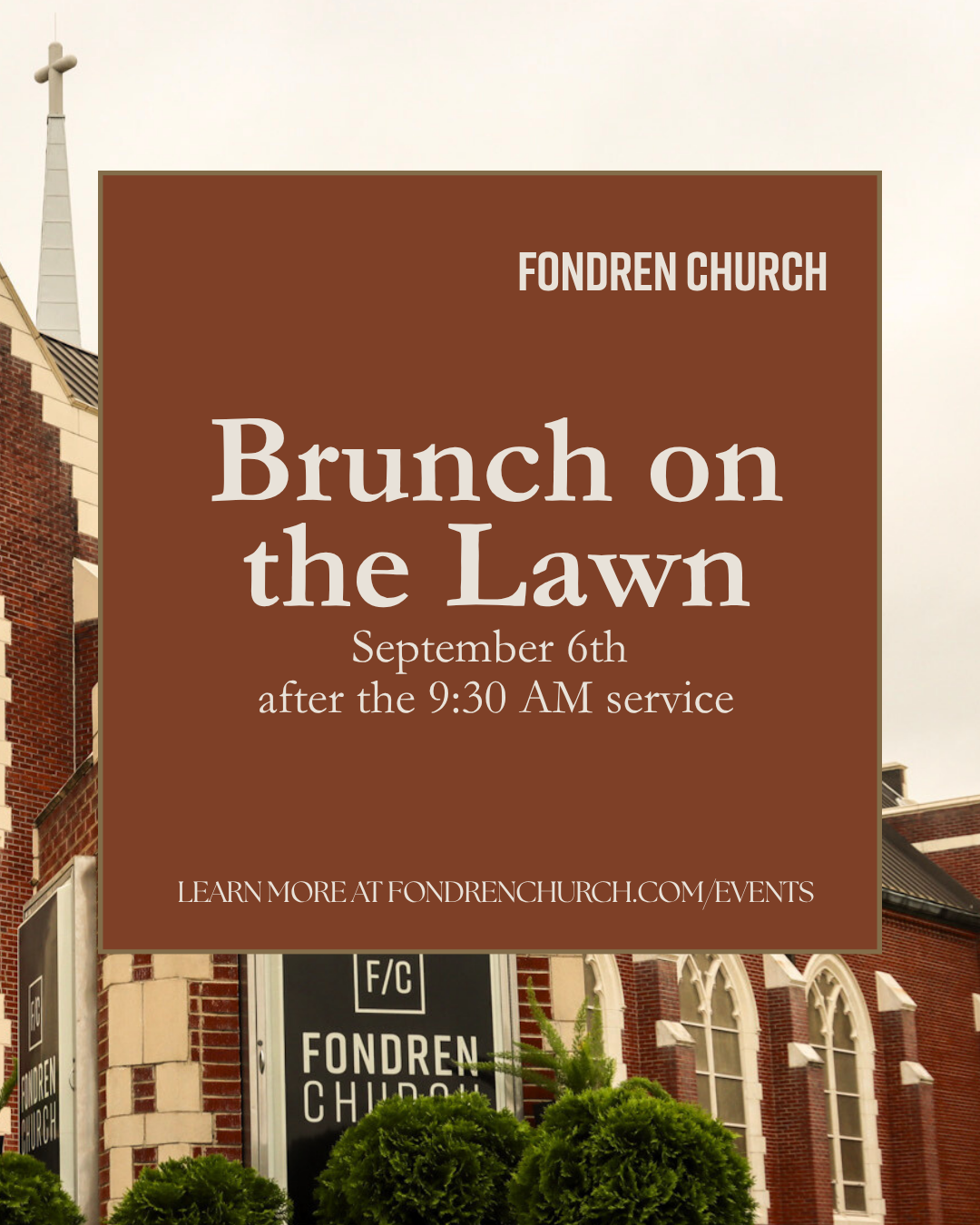 Brunch on the Lawn