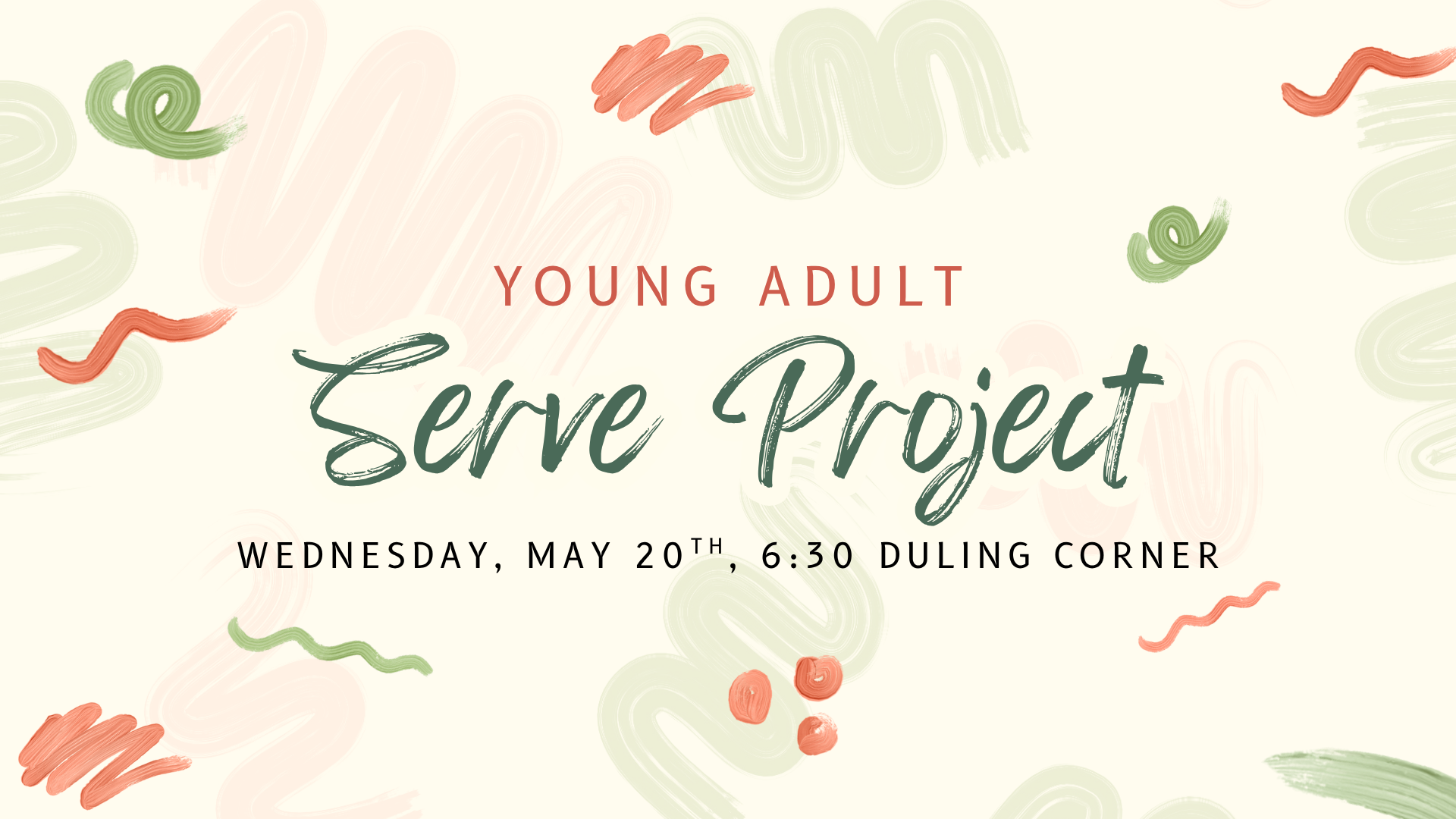 Young Adult Serve Project — Fondren Church