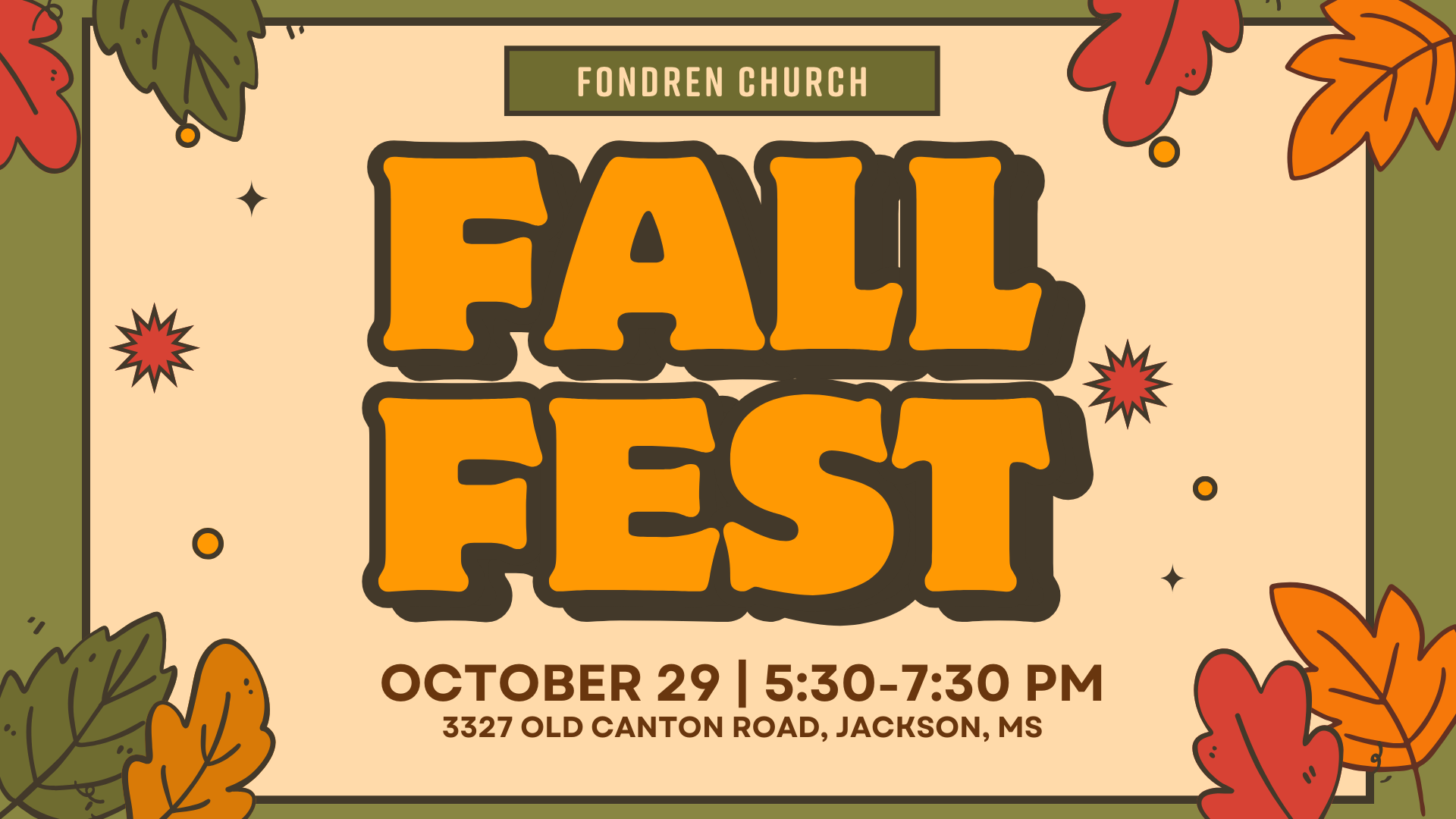 Fall Fest at Fondren Church — Fondren Church