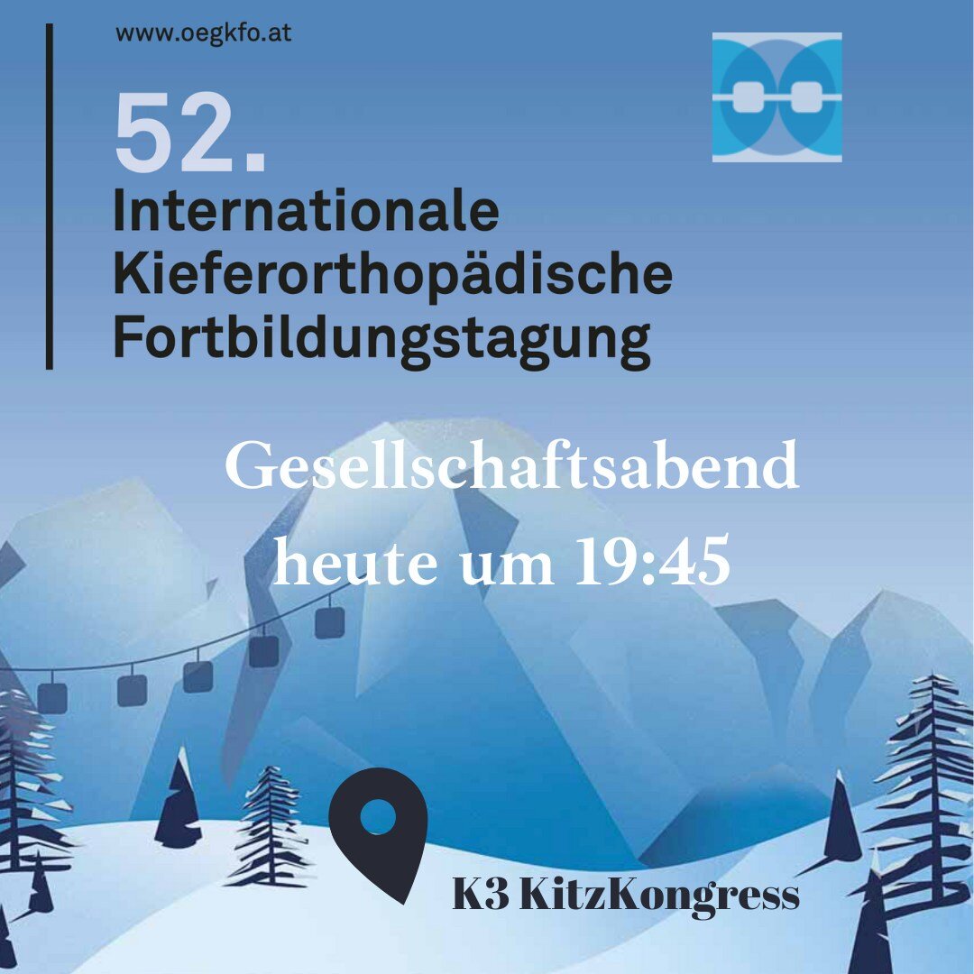 Der heutige Gesellschaftsabend findet im K3 KitzKongress um 19:45 statt. Dieses Jahr erstmalig mit Festrede von Univ.-Prof. Dr. Reinhard Haller mit dem Titel: &quot;Die Bedeutung von Anerkennung und Wertsch&auml;tzung in unserer narzisstischen Gesell