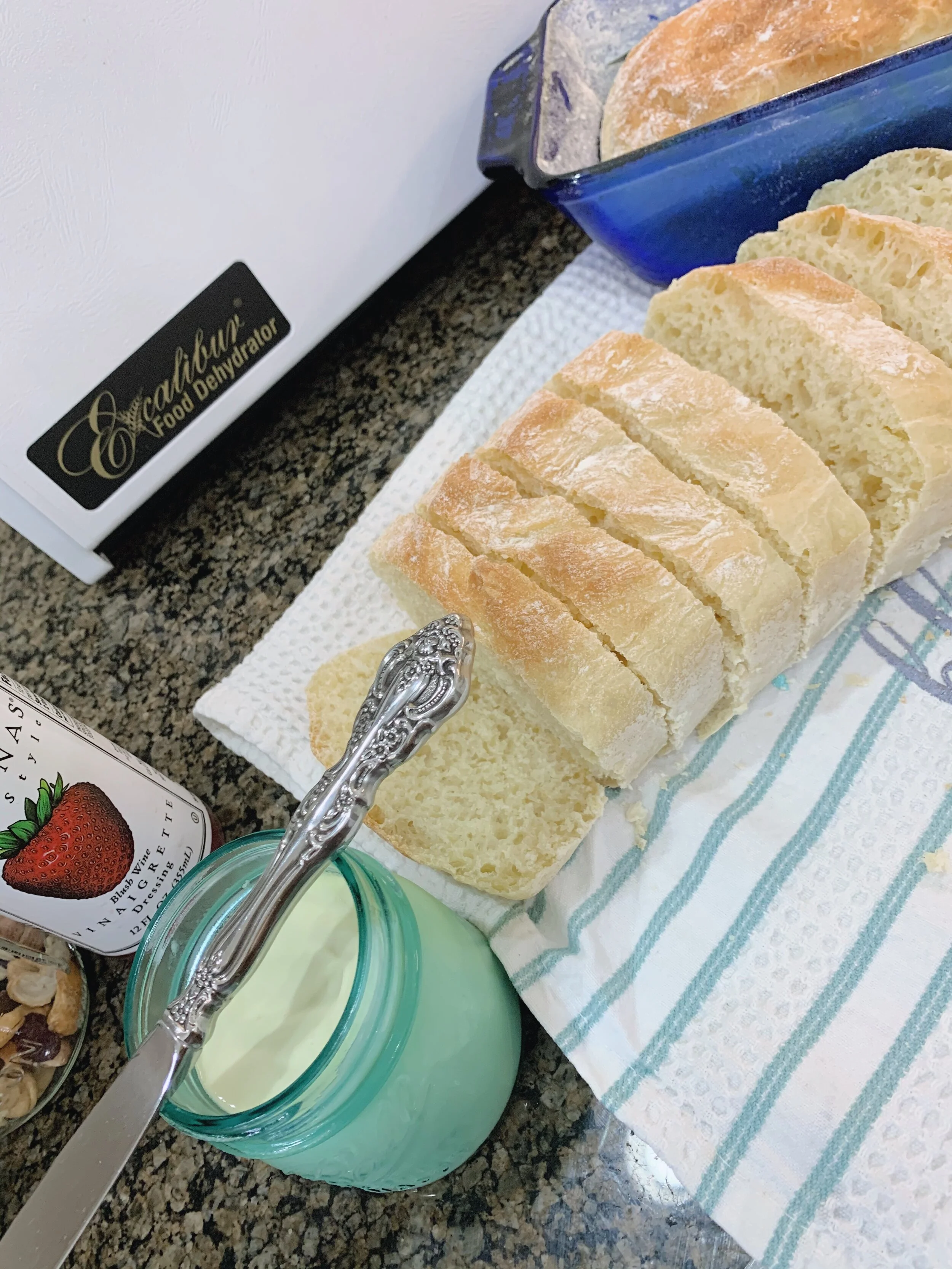 Homemade bread with Thania