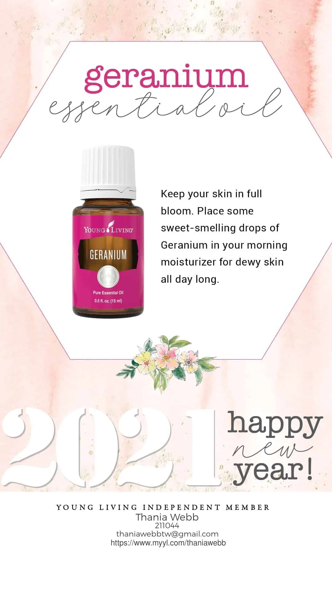 Geranium Essential Oil 