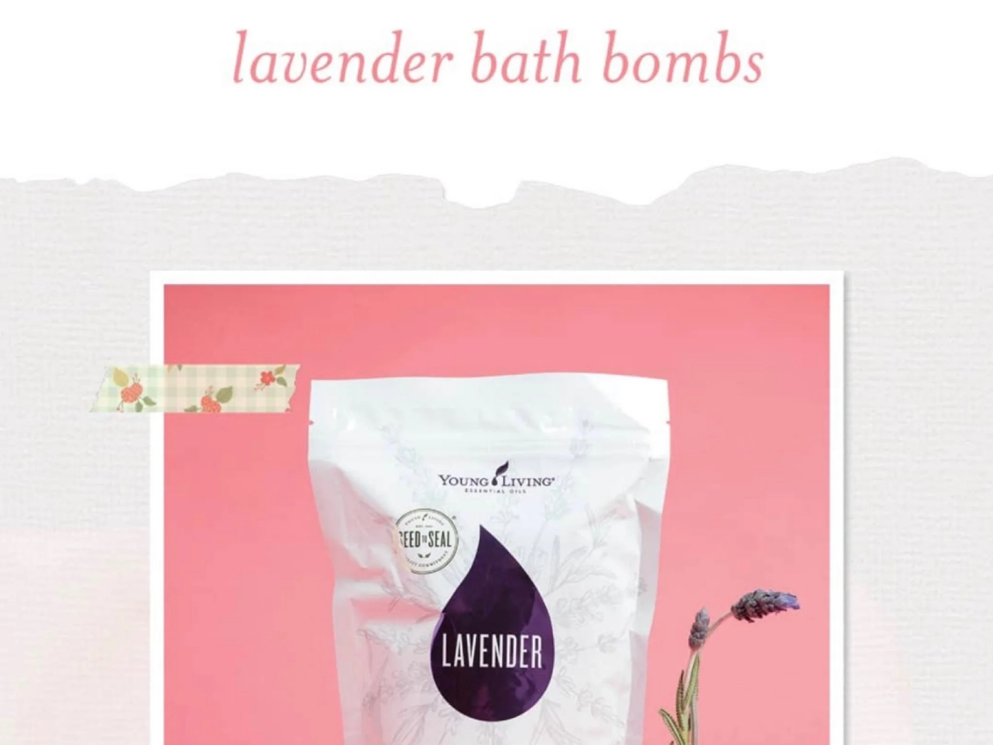 Lavender Bath Bombs 