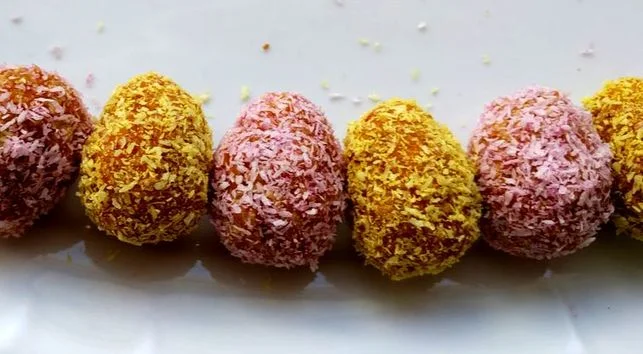 Pink and Yellow Mini Bliss Eggs