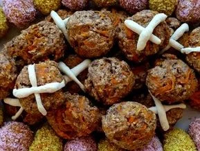 Carrot Cross Cookies