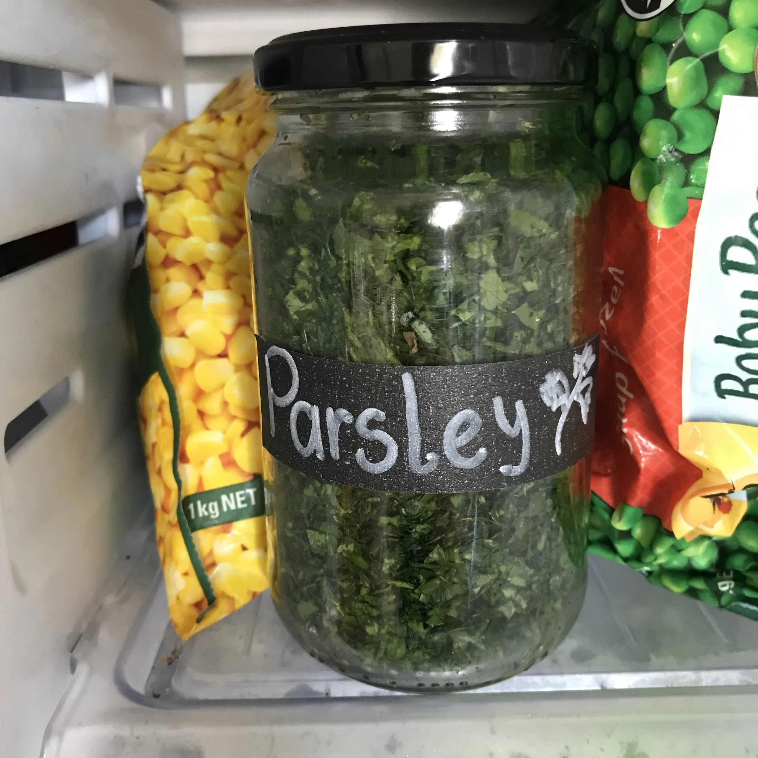 How To: Freeze Parsley
