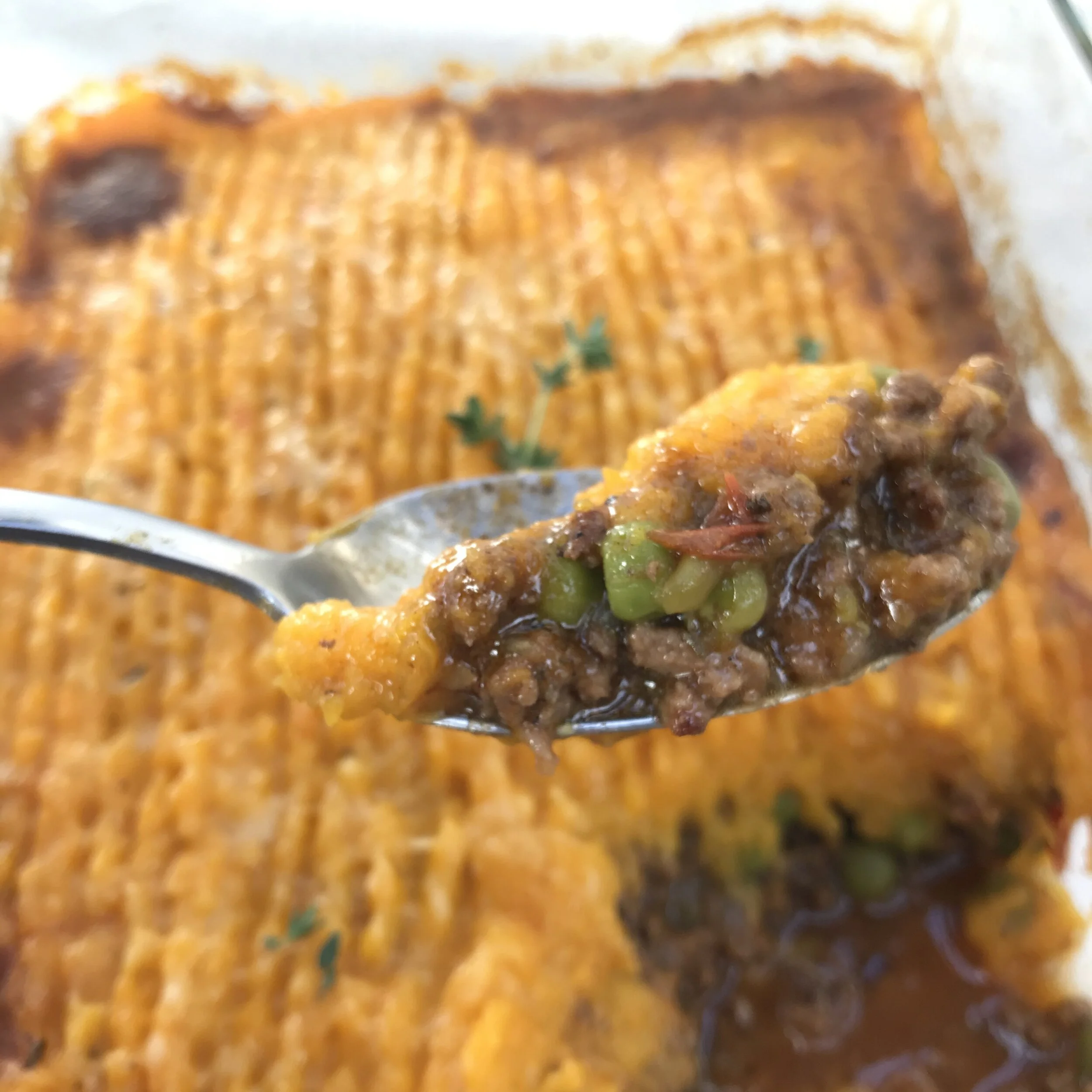 Roasted Butternut Squash &amp; Thyme Cottage Pie