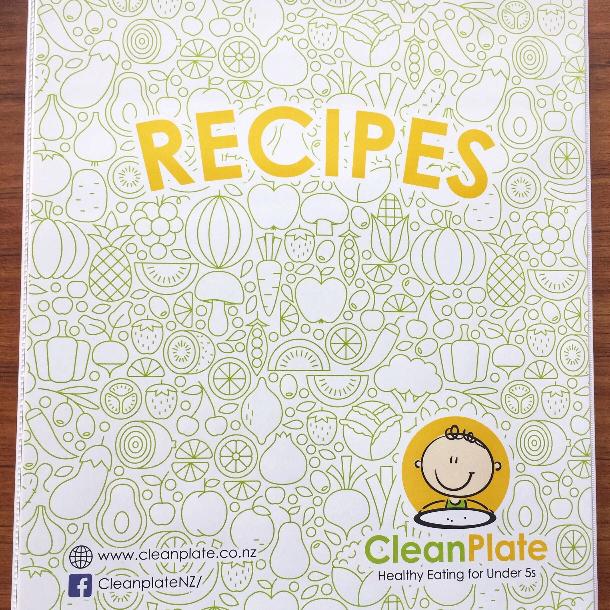 Clean Plate Recipe Folder