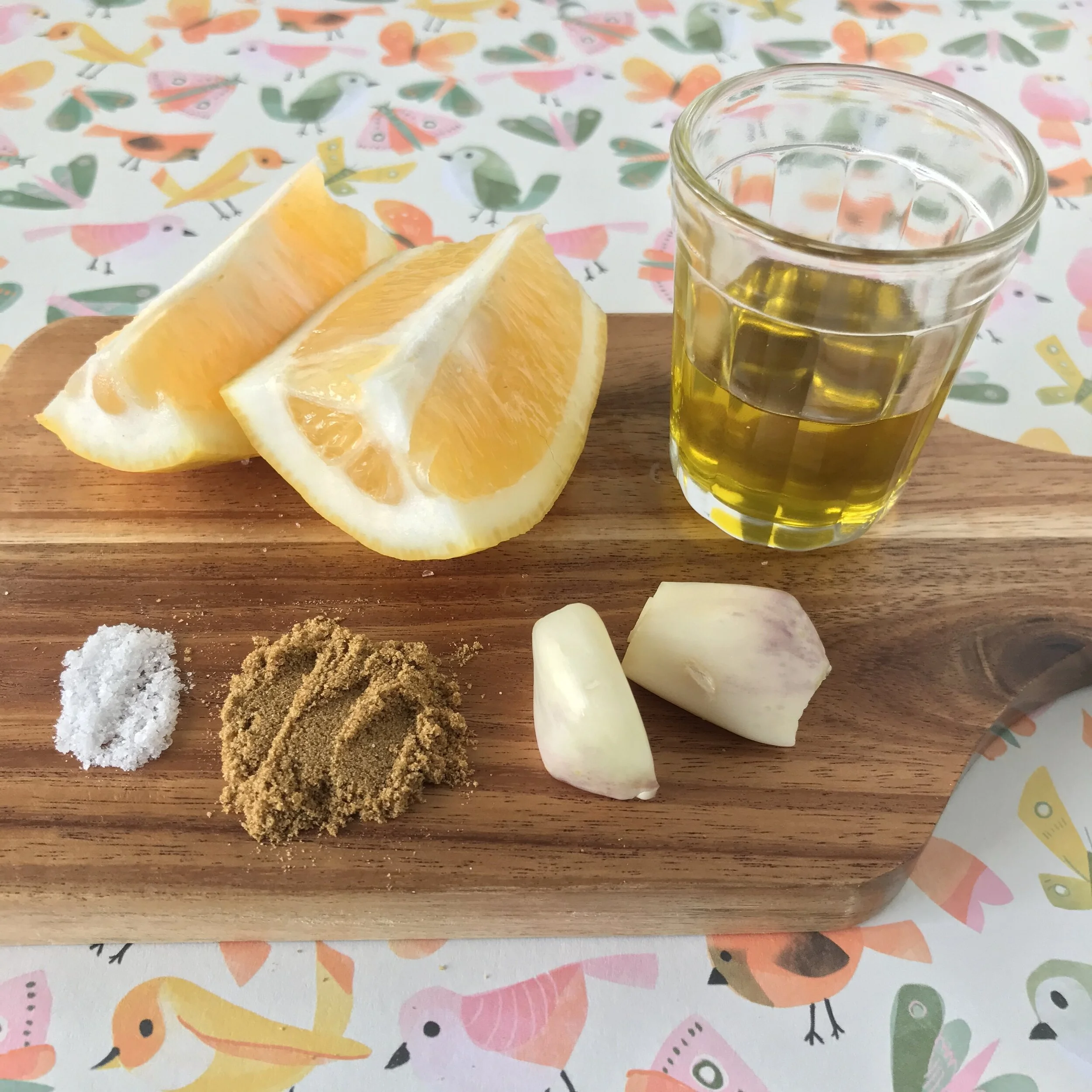 You’ll only need a few ingredients :)