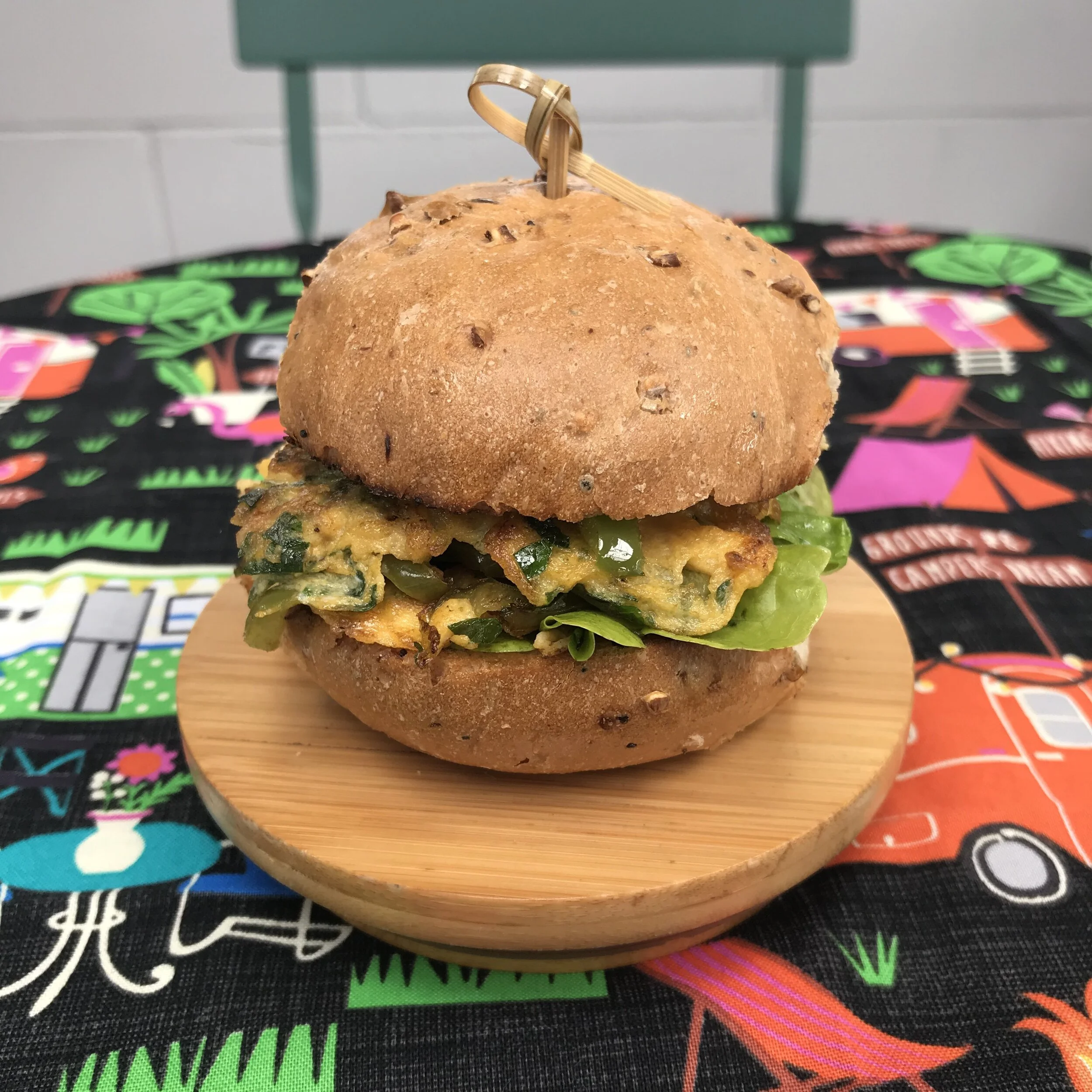 Mussel Egg Foo Yung Rolls