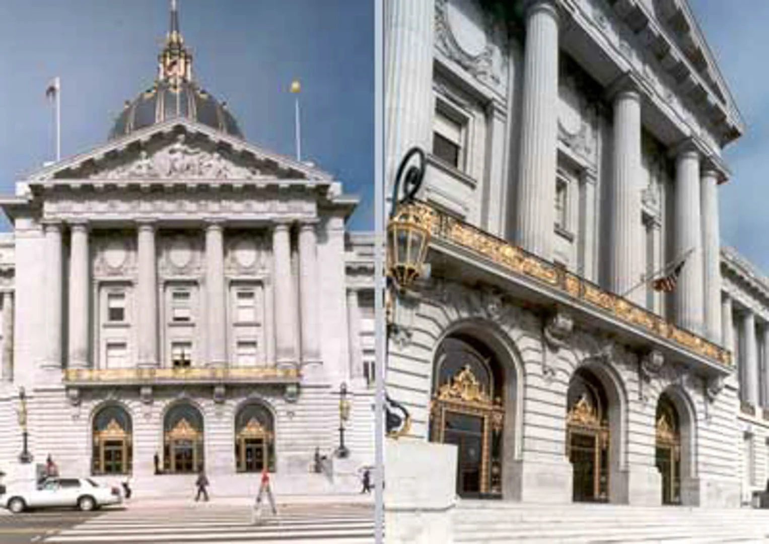 Project: San Francisco City Hall Location: San Francisco, California Description: Carrara specializes in restoration repairs and cleaning of historical stone buildings. During this three-year seismic retrofit project, Carrara removed, reconfigured and/or replaced over 10,000 square feet of exterior cubic granite to allow for the installation of seismic supports.