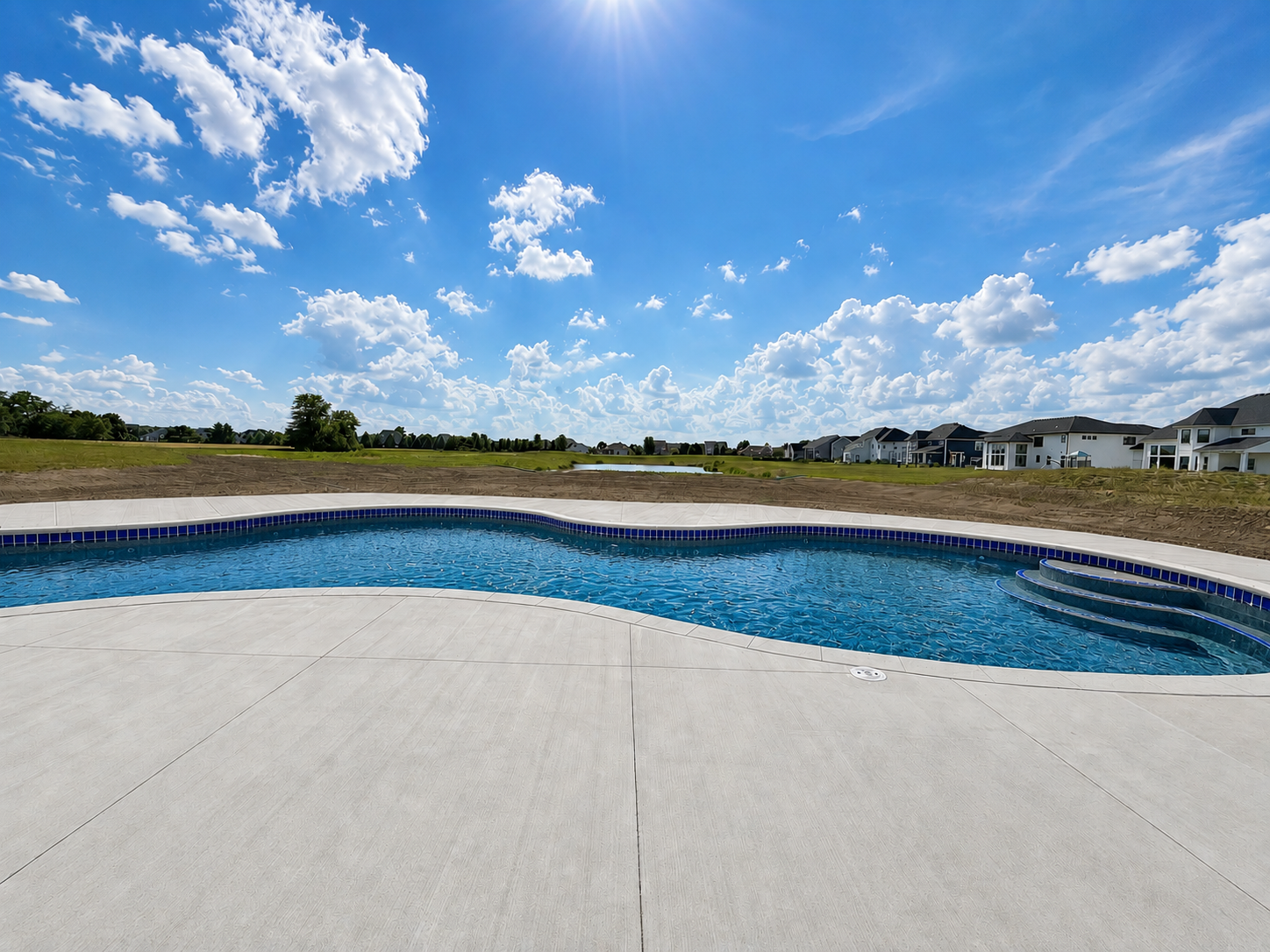 Canterbury neighborhood one million dollar pool project