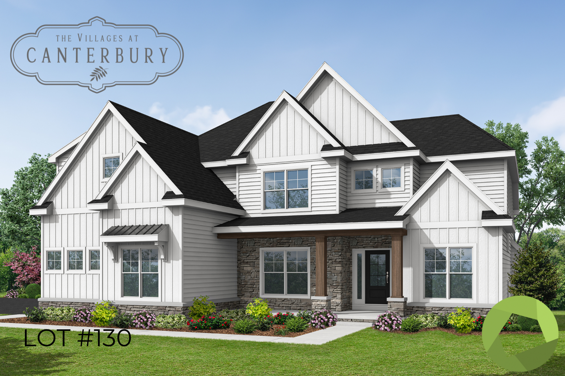 Luxury new home by Saba Custom Homes