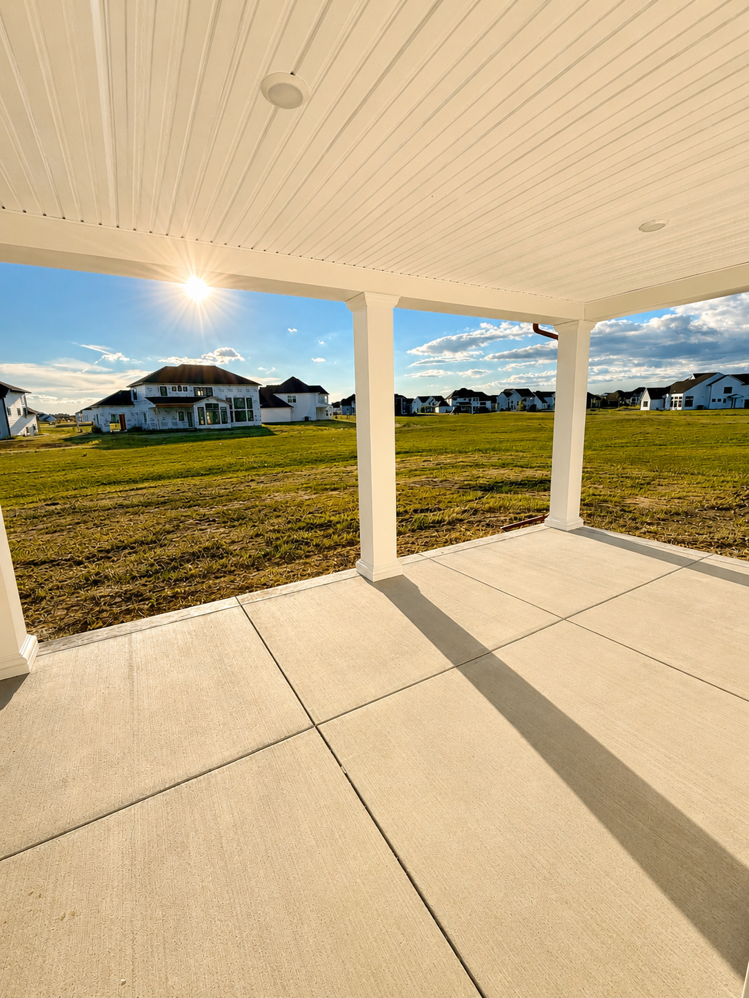 The Juniper: Rear Covered Porch