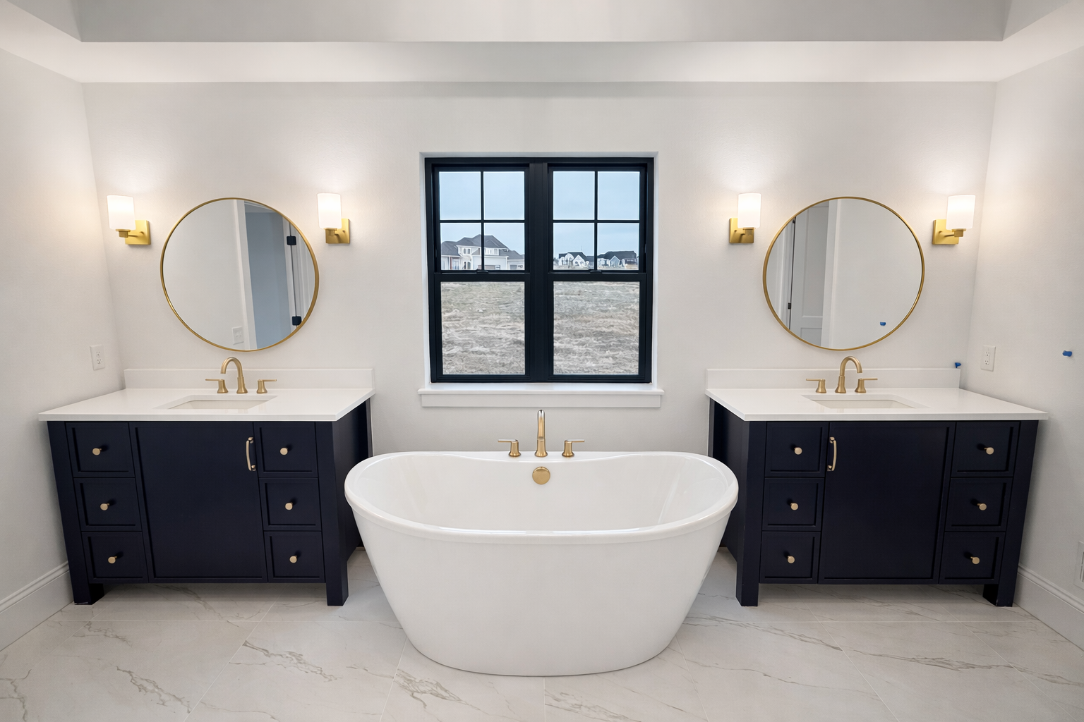 The Ridgemont: Primary Bath 