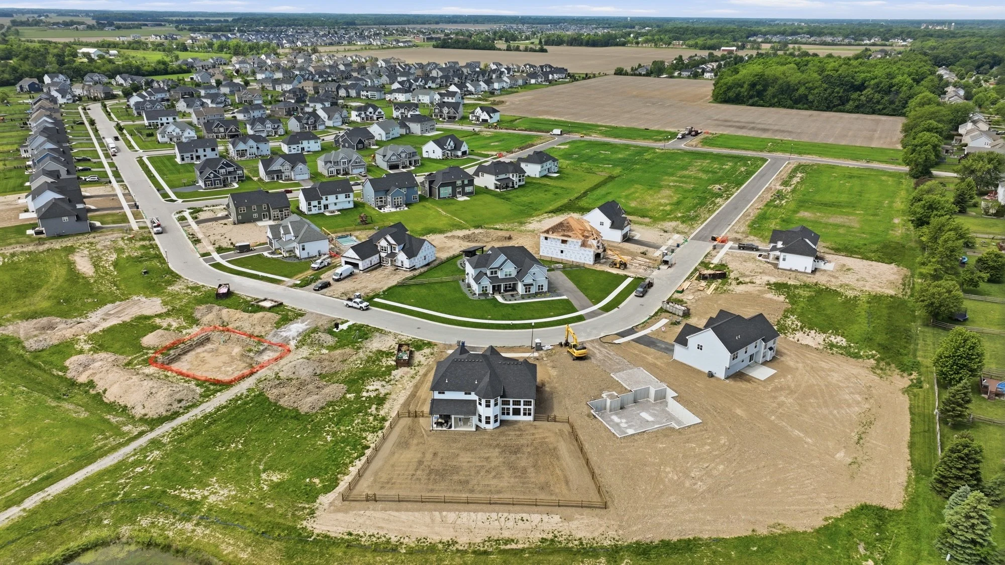 New construction homes in Perrysburg Ohio by Saba Signature Homes