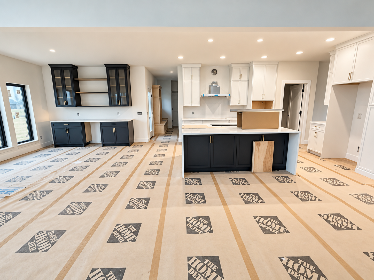 The Modern Kenwood: Kitchen Construction Progress