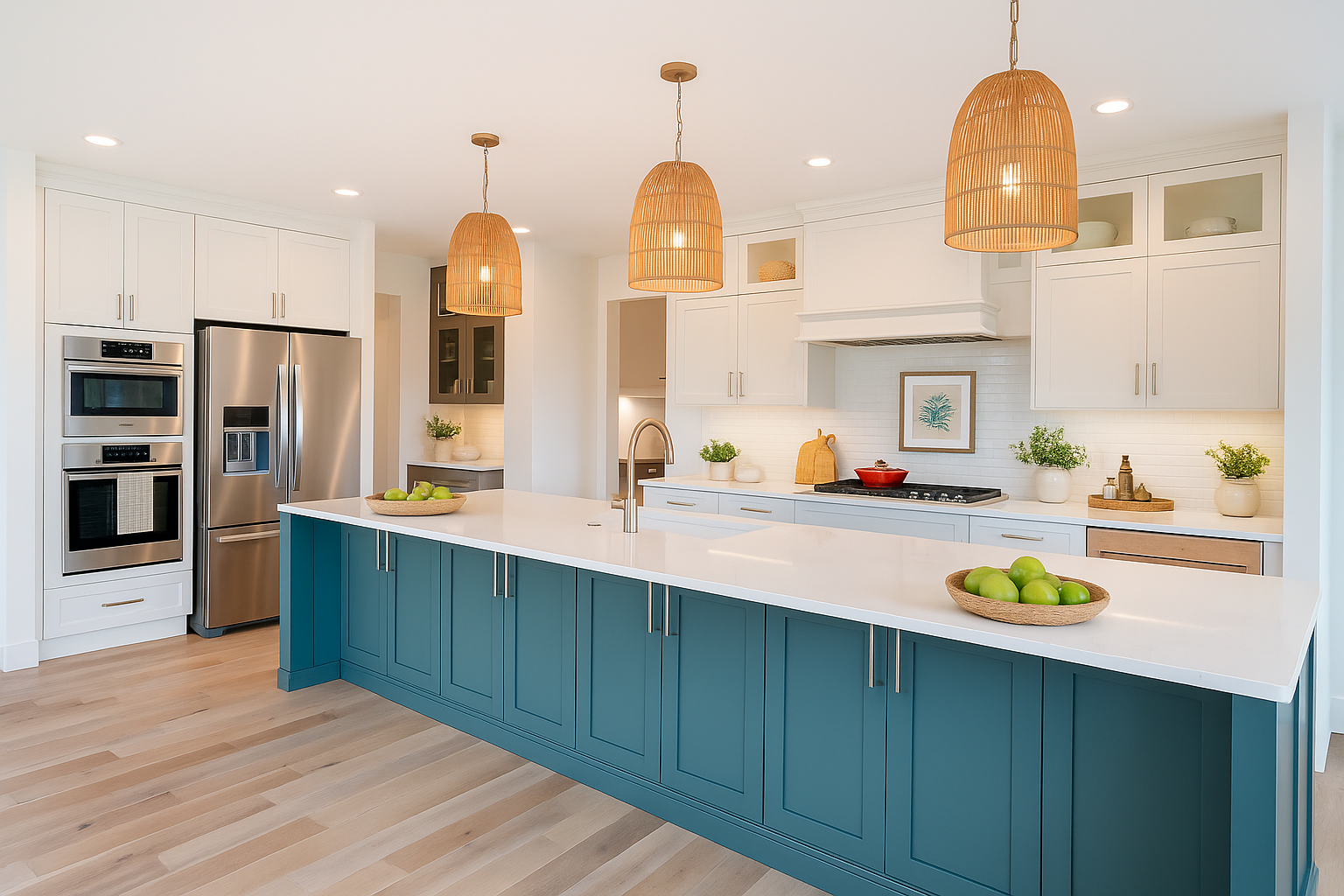 The Prestonwood: Kitchen (staged)