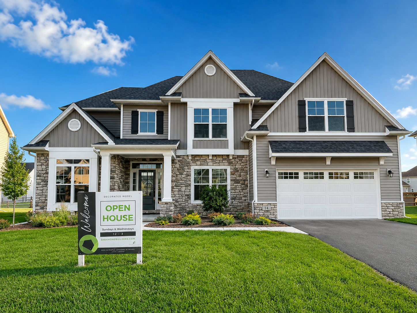 The Juniper: Exterior (2 Car)