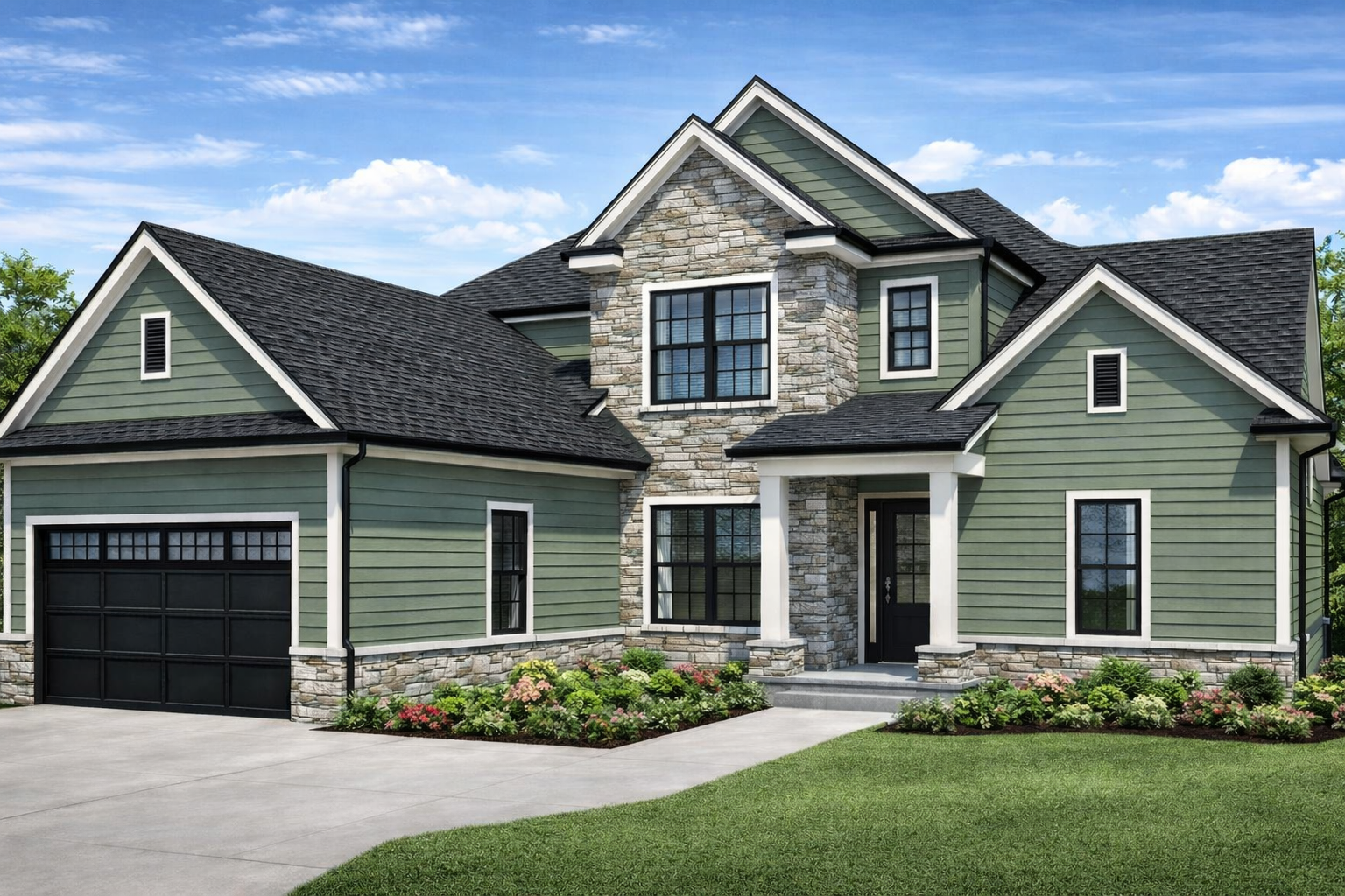 The Birchmont: Exterior Rendering