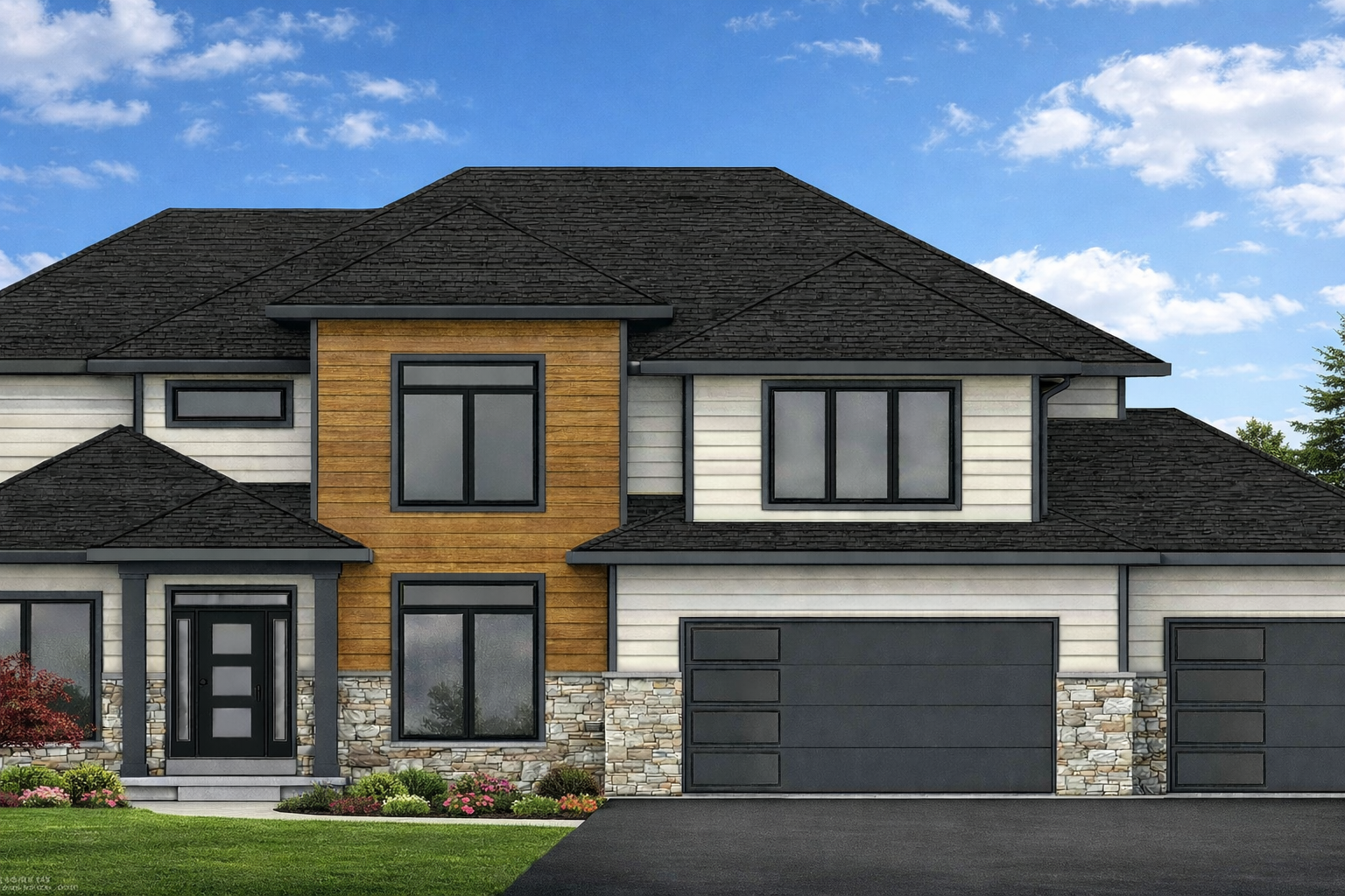 The Modern Kenwood: Exterior Rendering 
