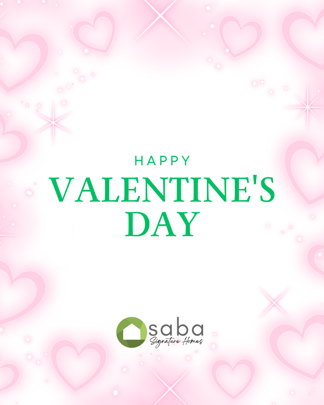 Saba wishes you a happy valentines day