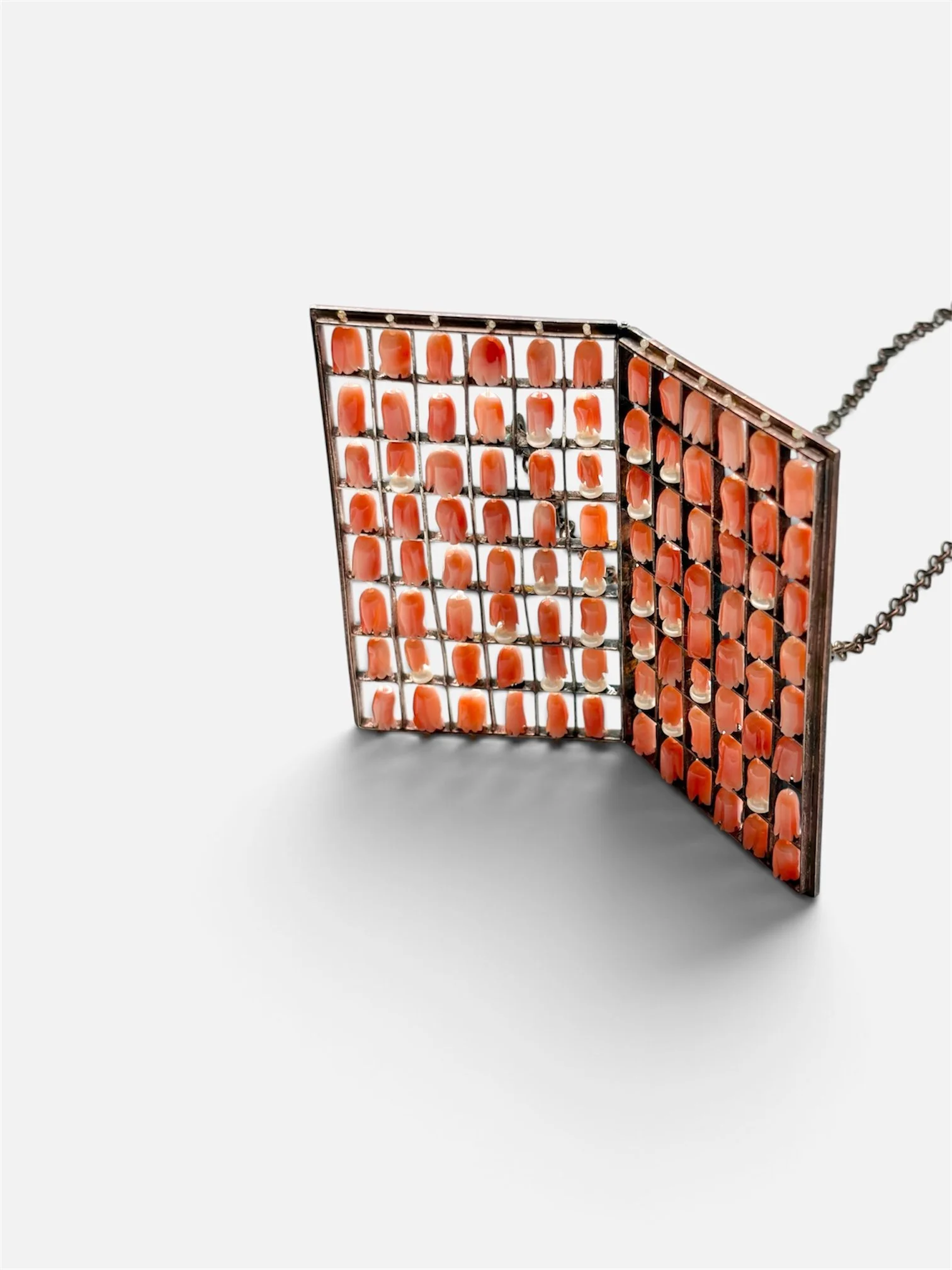 Daniel Kruger_art jewelry-necklace with corral 2.JPG