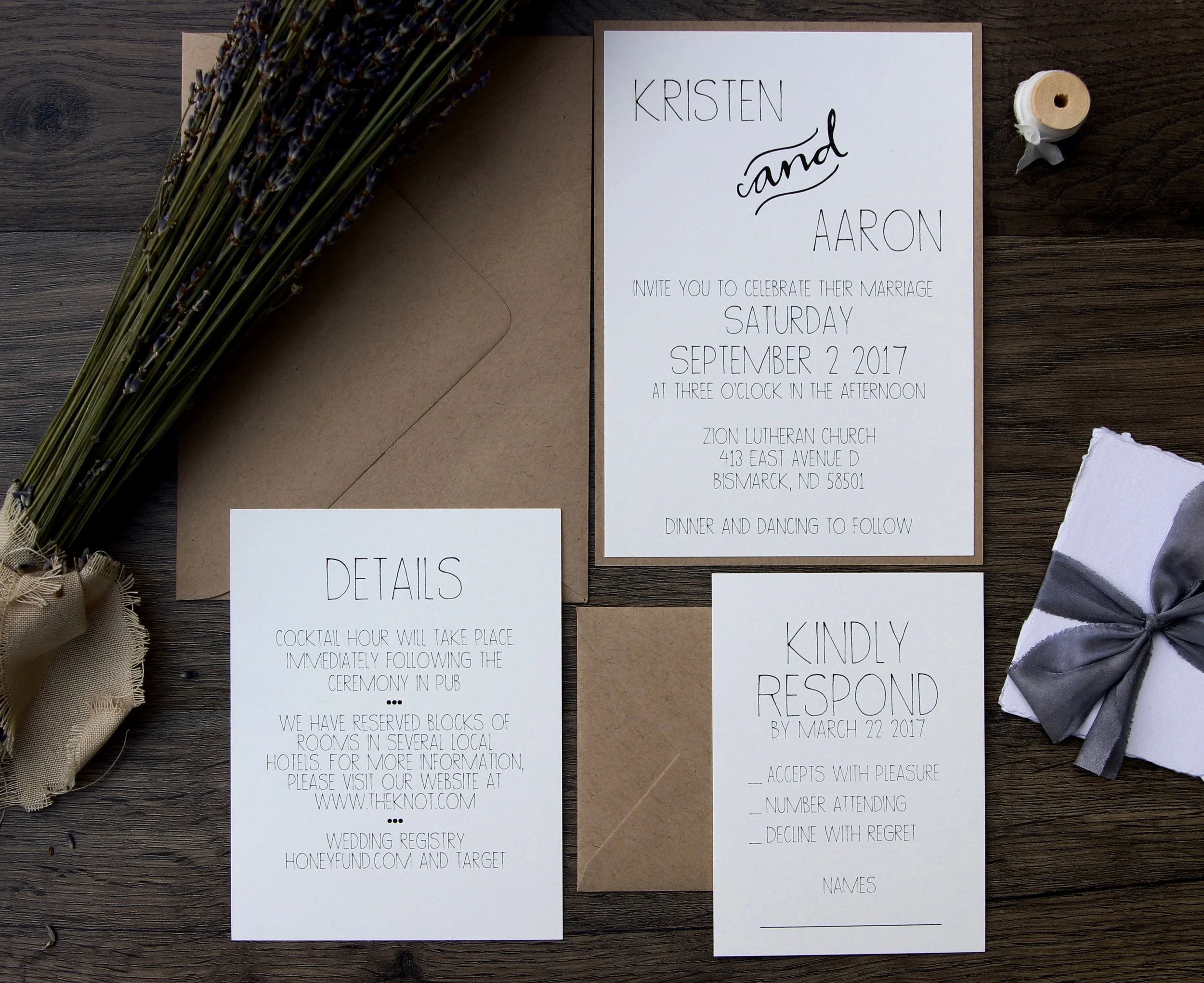 WEDDING INVITATIONS