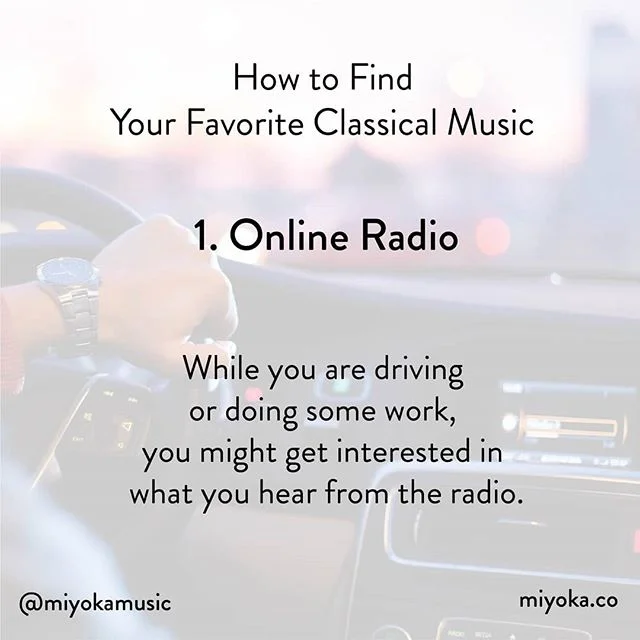 Here are some tips for those who are interested in classical music but don't know where to start.
You can start listening to online radio stations.
Of course, you can enjoy the local FM radio stations that broadcast classical music📻🎶 #classicalmusi