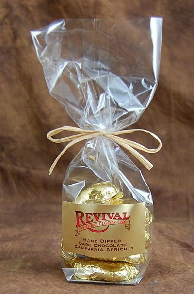 Revival Confections Hand Dipped Dark Chocolate California Apricots