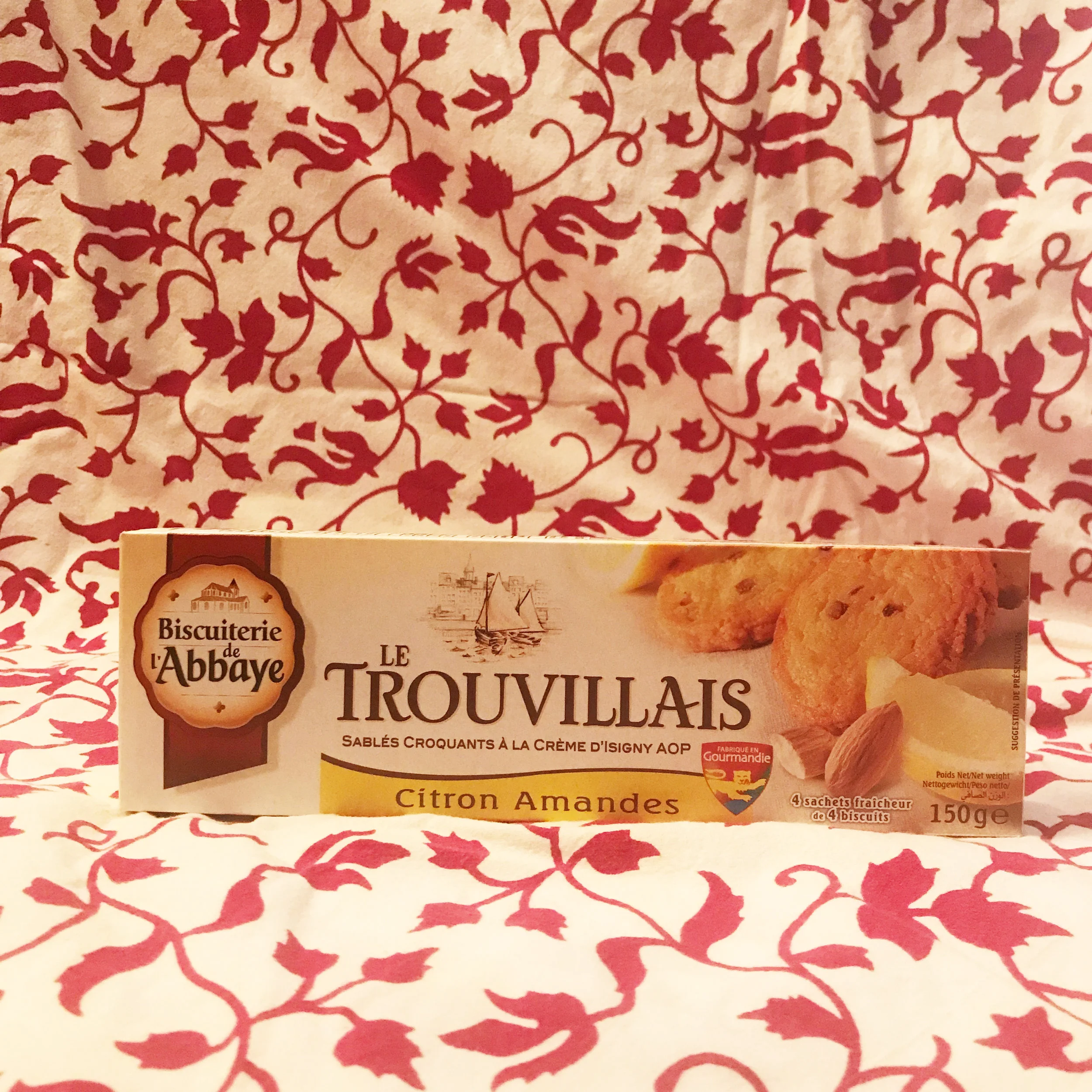 Le Trouvillais Lemon Almond Cookies