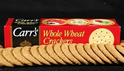 package of carr s whole wheat crackers