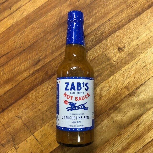 Zab's St. Augustine Style Hot Sauce 10oz