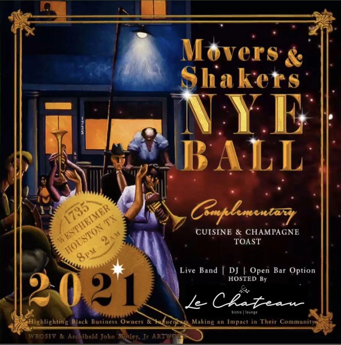 Movers &amp; Shakers NYE Ball!