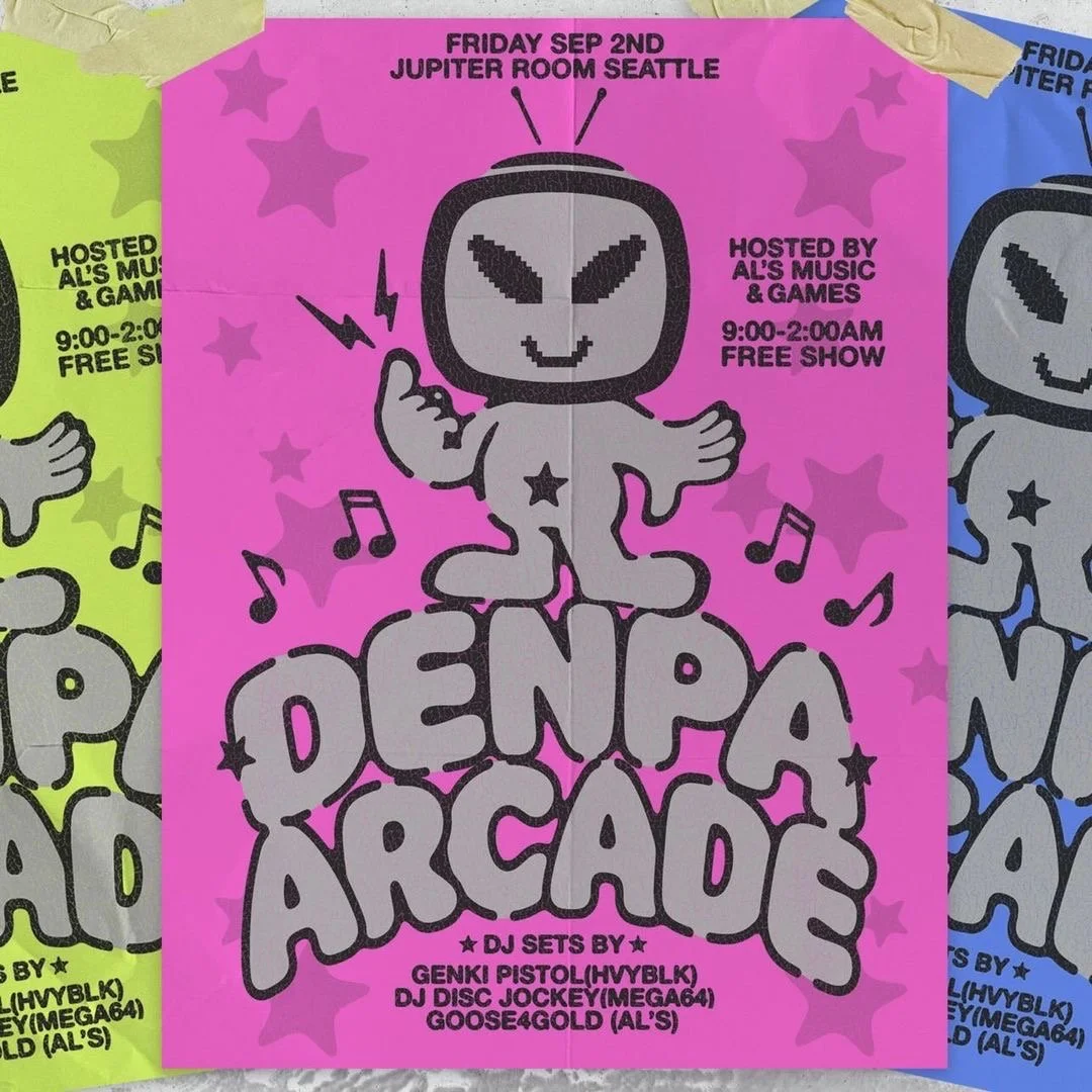 Goose 4 Gold and friends  “Denpa Arcade” dj sets 