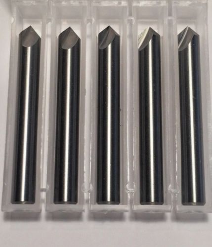 Carbroto Solid Carbide 20° Chamfer Mill 3/4" Diameter 6 Flute 7/8" Shank 