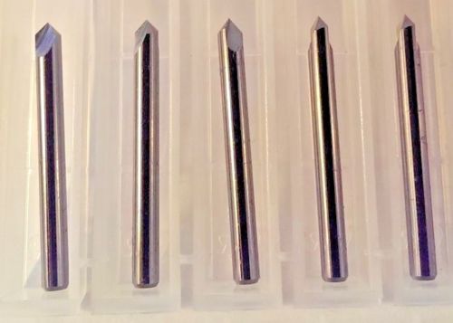 4 Flute 90 Degree 2 Overall Length Kodiak Cutting Tools KCT254181 USA Made Double End Solid Carbide Chamfer Mill 1/8 Diameter 1/8 Shank 