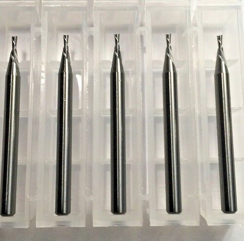 1//8 3//16 /& 1//4/” Cutting Diameters 3 Pcs 1//4/” Shanks Straight Carbide Router bits Foos USA Veteran Owned