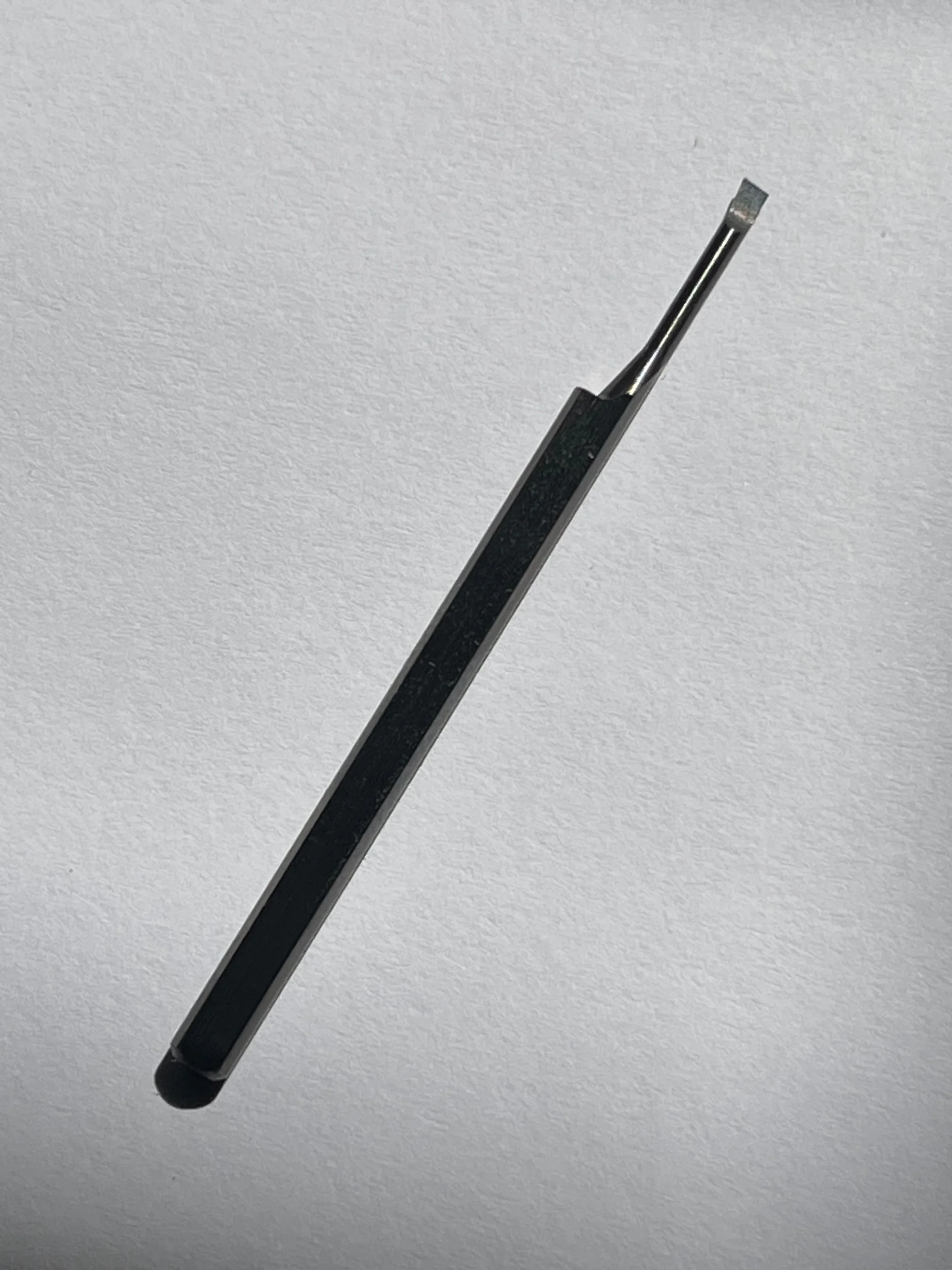 0.060" Minimum Bore x 3/8" Reach Solid Carbide Boring Bar Un-Coated Made in USA