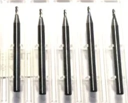 3/64" Dia x 9/64" Cut 4FL Ball End Carbide End Mill 5-Pack USA A8