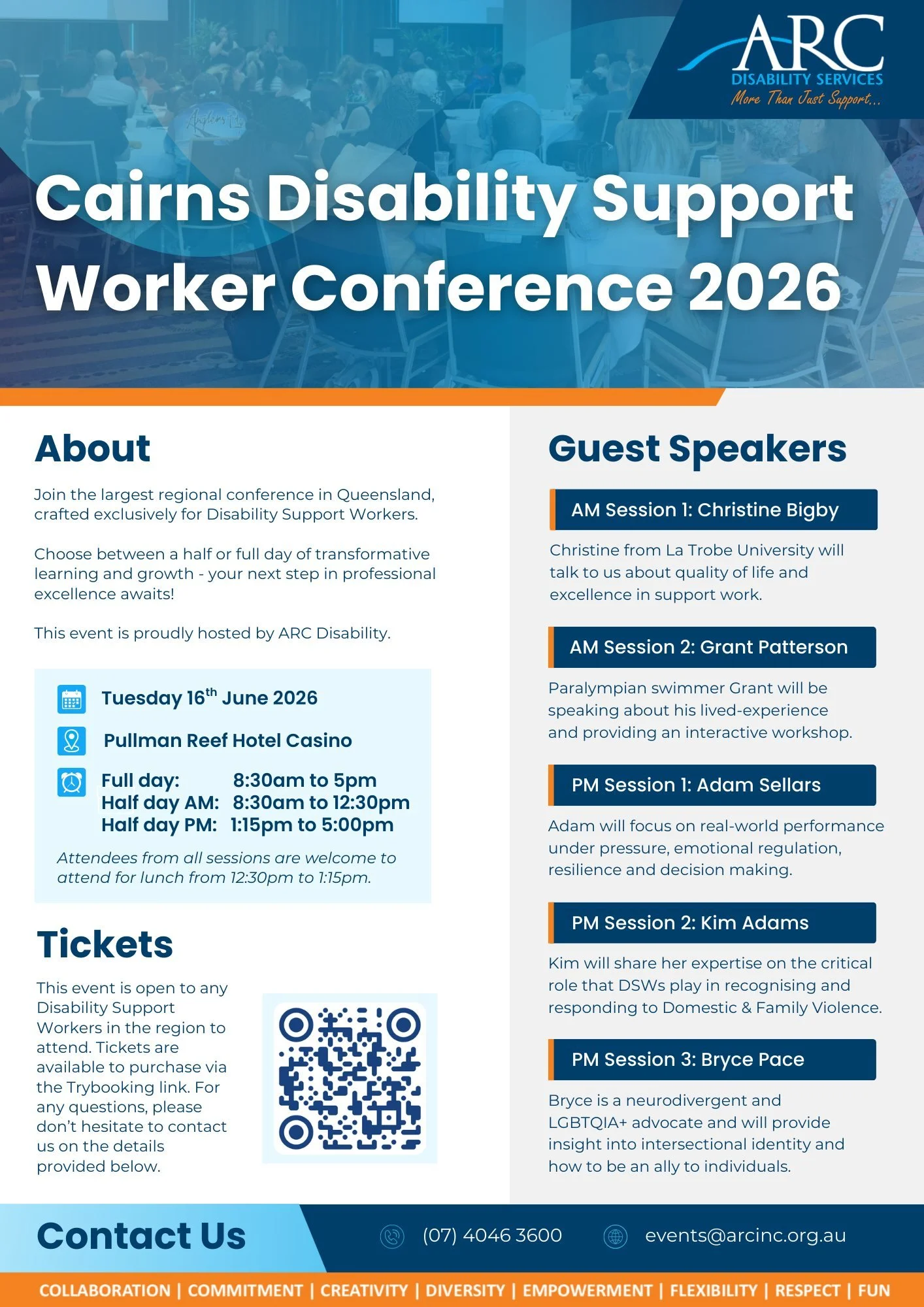 Invited to Speak at Support Worker Conference