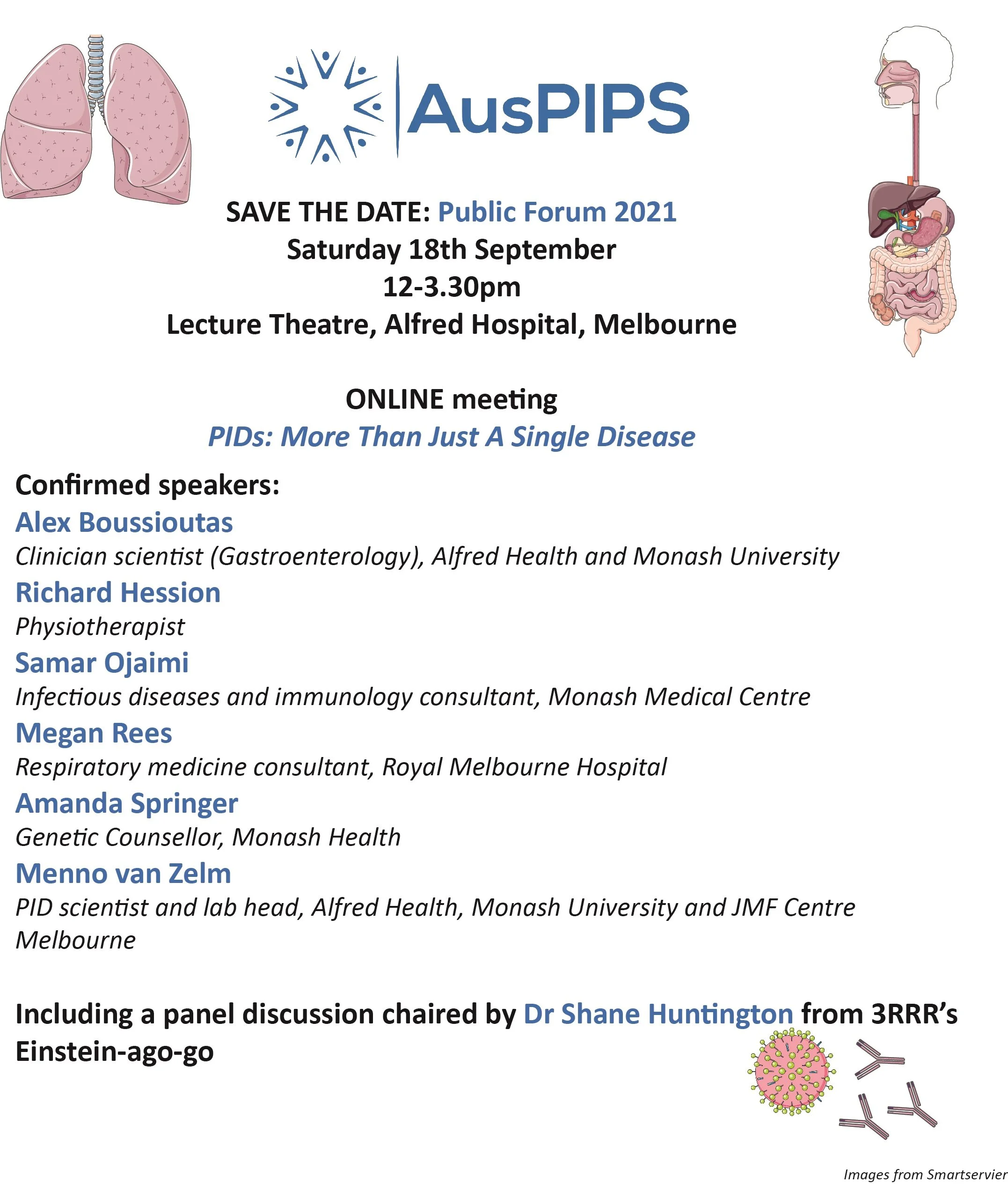 JMF Melbourne involvement in AusPIPS 2021 Forum