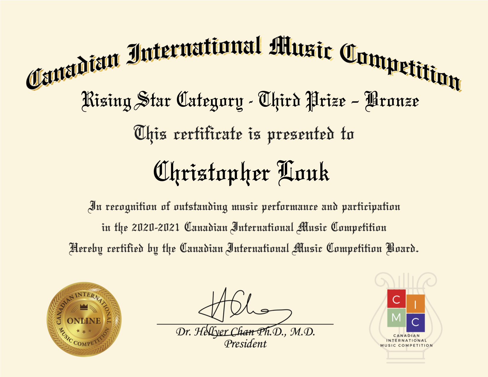Christopher Louk-Canadian International Music-3rd Place-2020.png