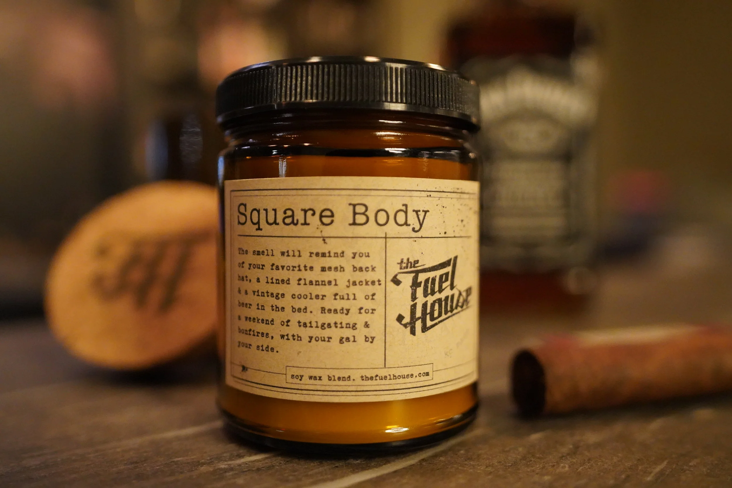The Fuel House - Candles for Car Guys - Square Body