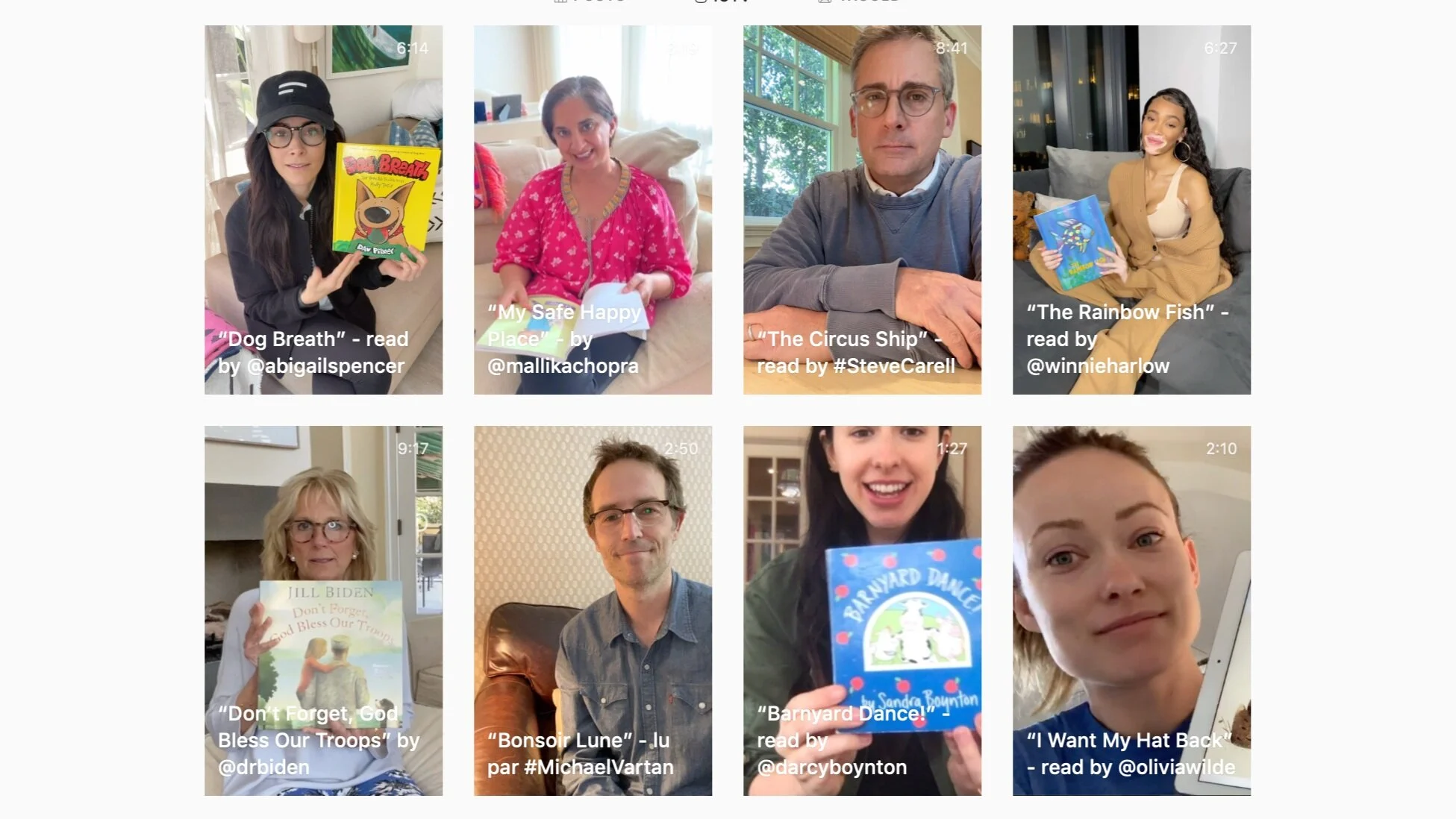 Celebrities Read Daily