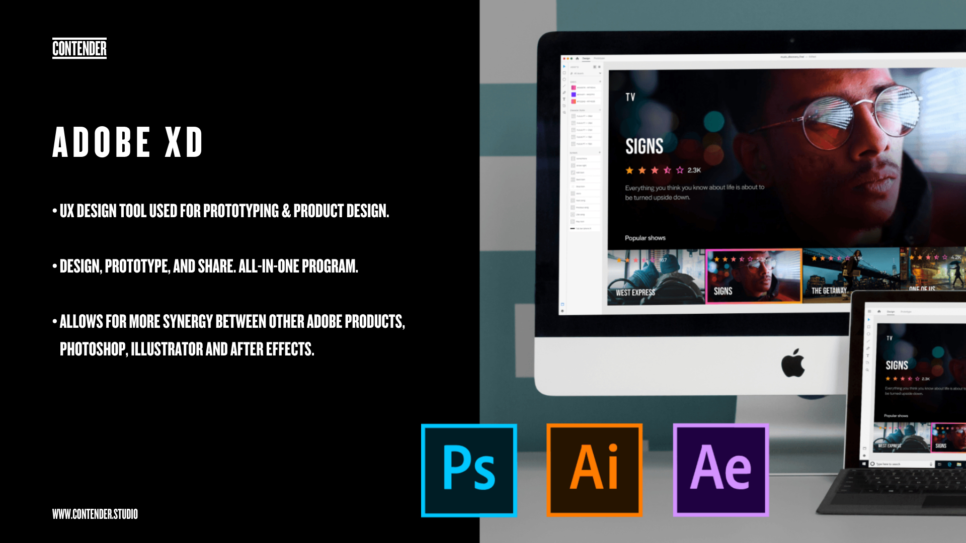 Designing, Prototyping and Sharing faster with Adobe XD. Here's why you should make the switch!