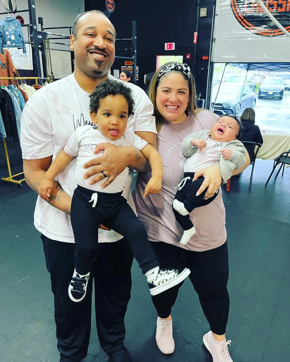 My boys.
I could have never imagined the love, the support, the absolute joy all three of these boys bring to my life. I am incredibly grateful to be his wife and their mom. 
Yesterday my boys came and supported me ALL DAY at our @mamasandminislongis