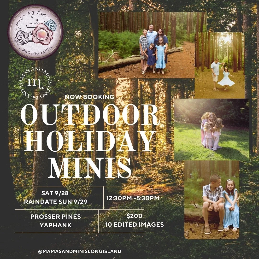✨👏🏻Experience the magic of family Autumn photo minis with Mamas and Minis in a delightful partnership with You&rsquo;re My Home Photography.&nbsp;

Whether you&rsquo;re looking for a charming family portrait, back to school snapshots, or want to ge