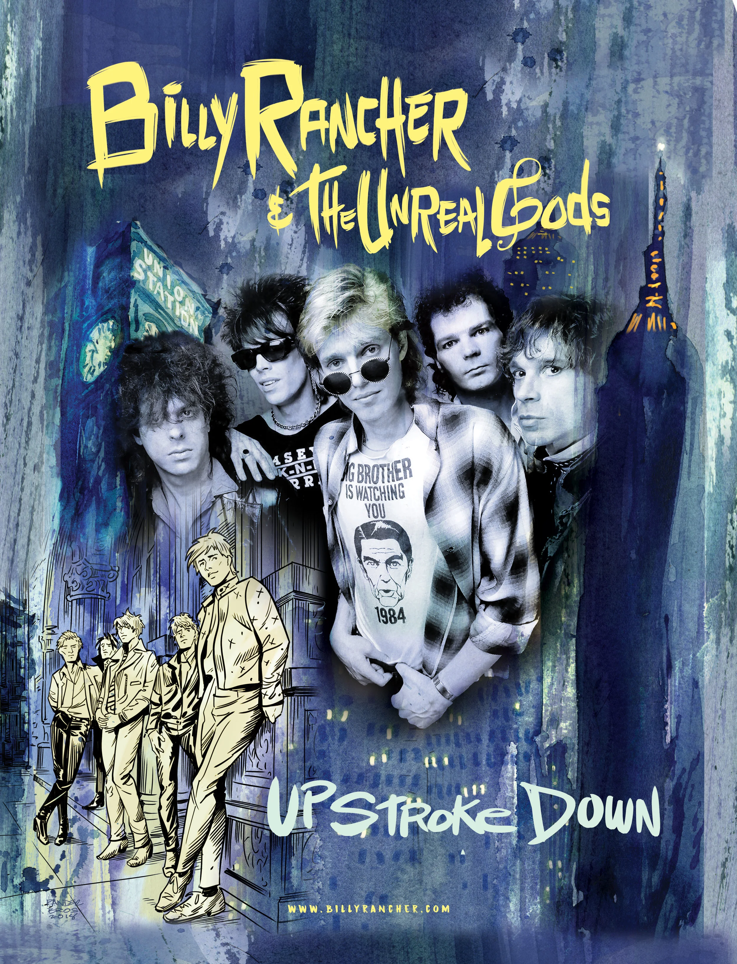 Poster 18" x 24" Designed by The Pander Brothers. PRICE INCLUDES SHIPPING IN THE UNITED STATES.