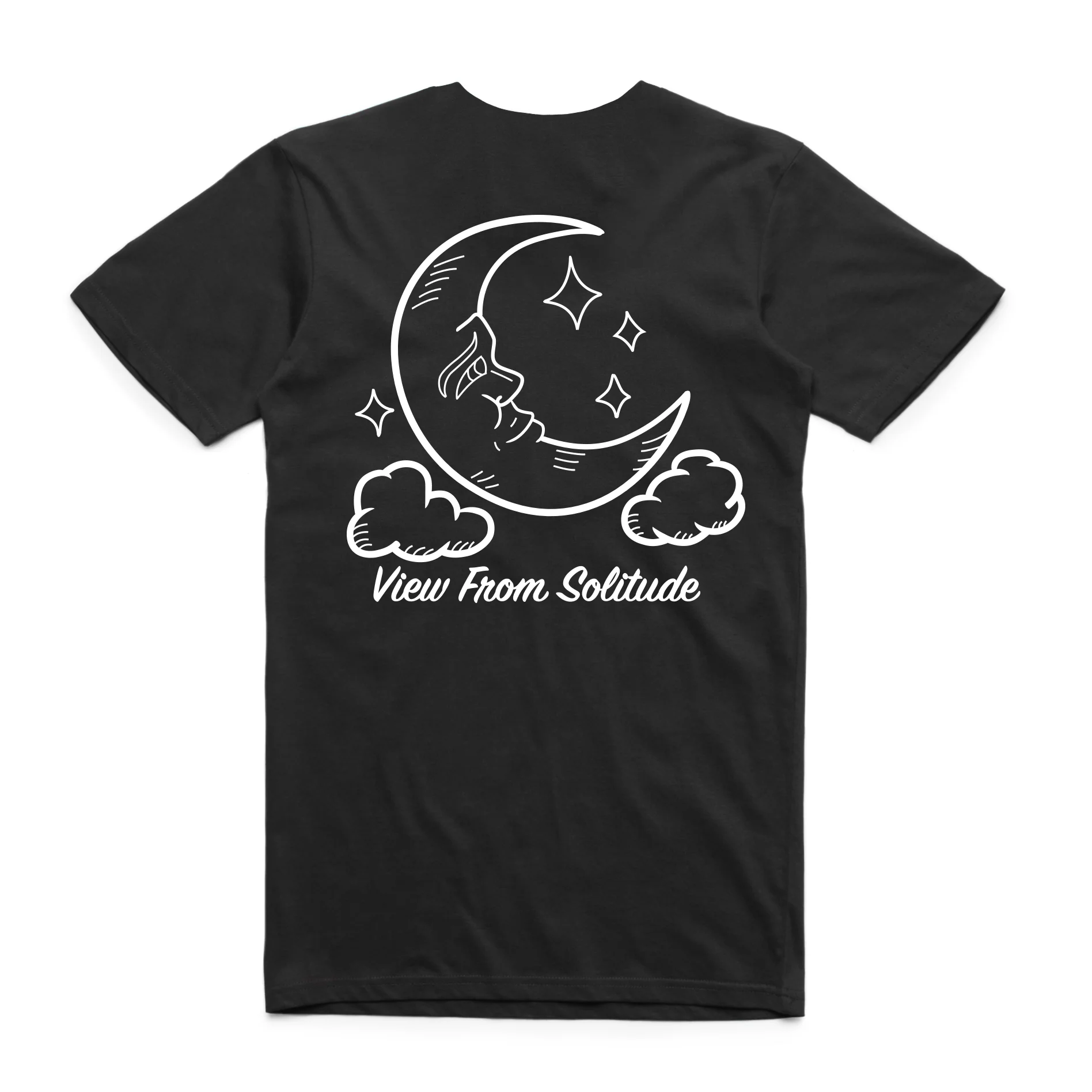 View From Solitude - LLC -  Black Tee